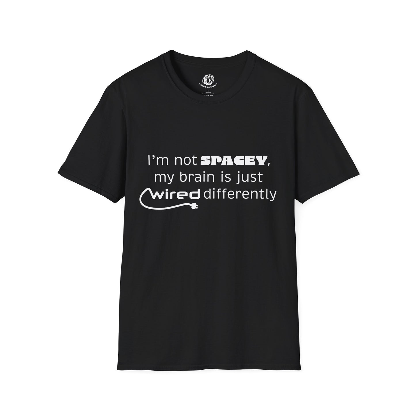 "Wired Differently" Unisex Softstyle T-Shirt