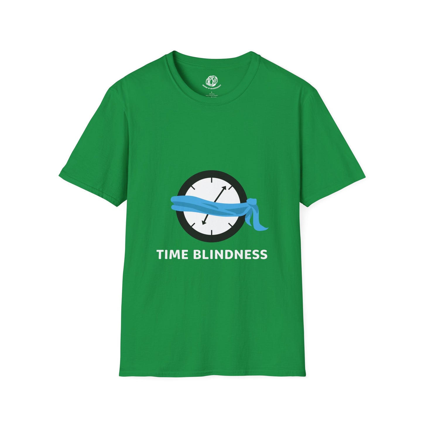 "Time Blindness" Unisex Softstyle T-Shirt