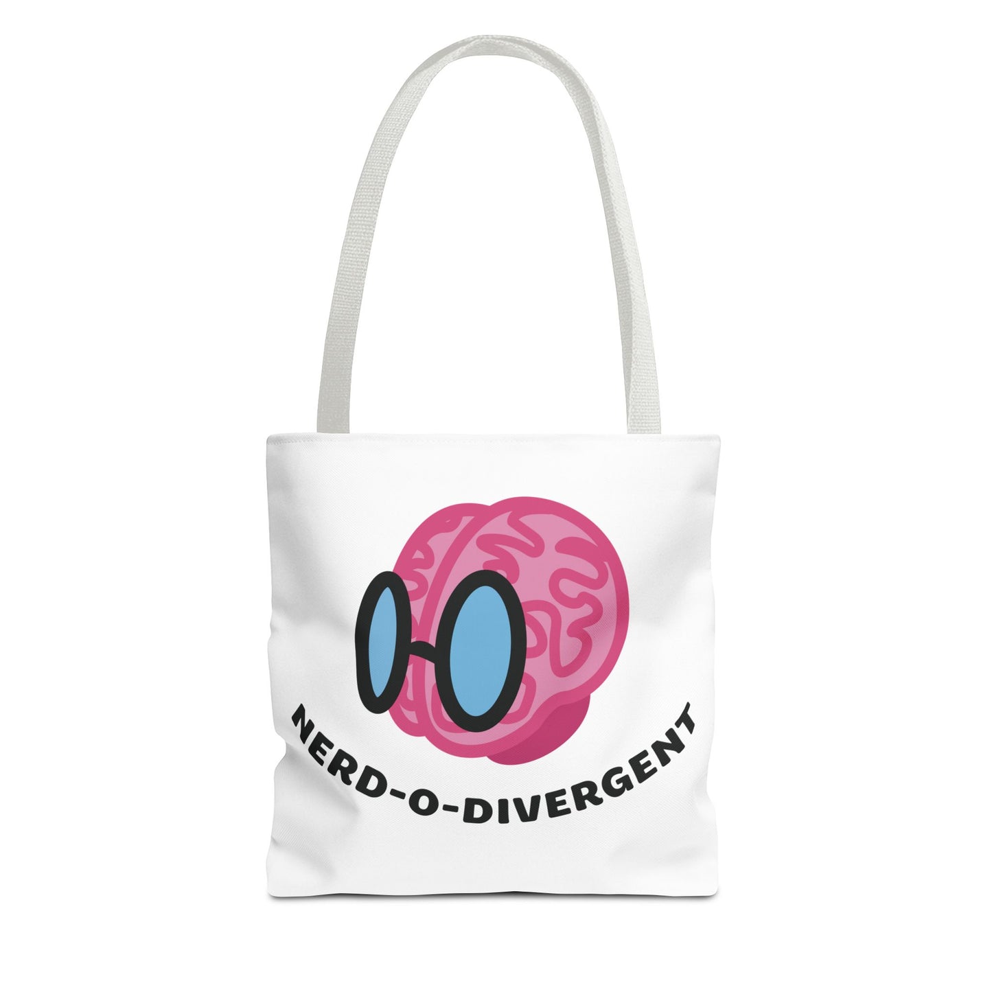 "Nerd-o-Divergent Main Logo" Tote Bag (AOP)