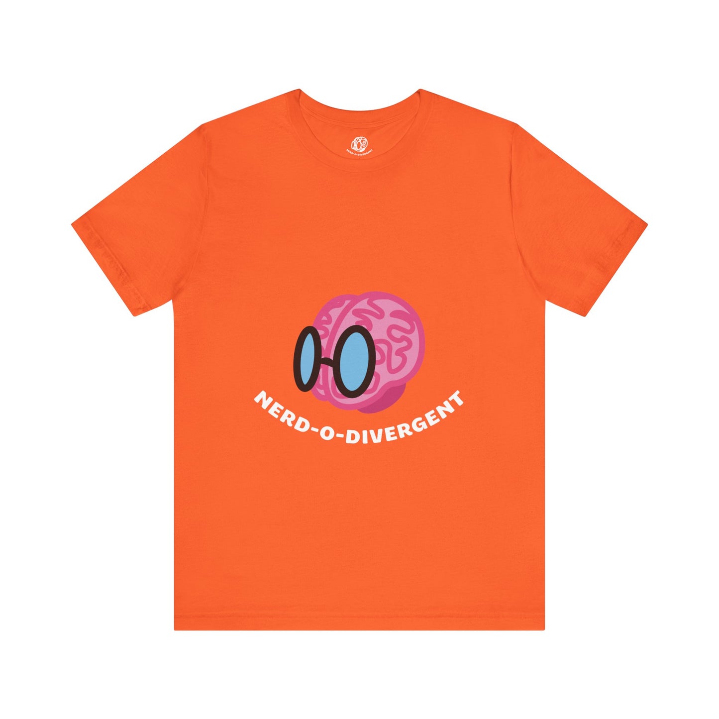"Nerd-o-Divergent Main Logo" Unisex Jersey Short Sleeve Tee