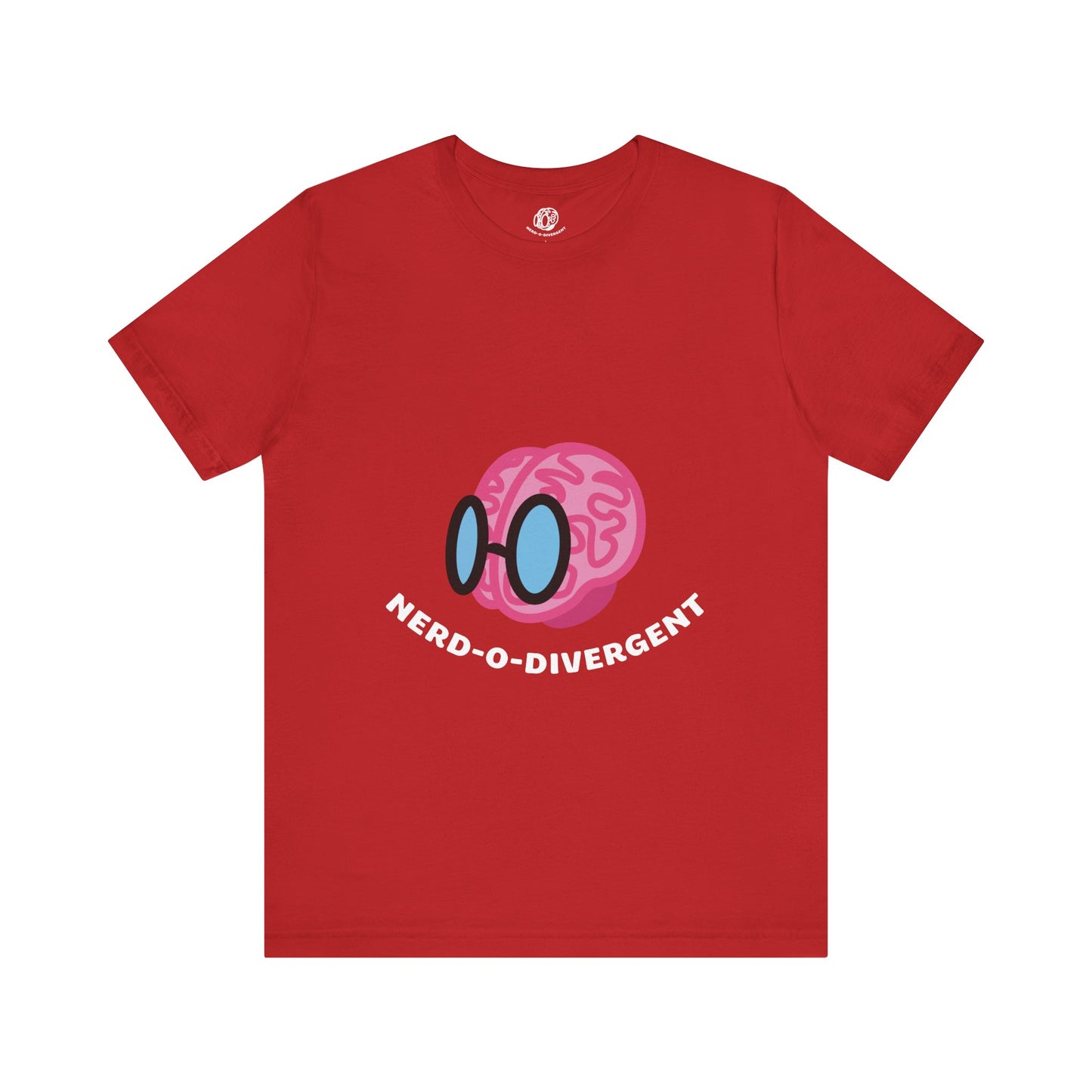 "Nerd-o-Divergent Main Logo" Unisex Jersey Short Sleeve Tee