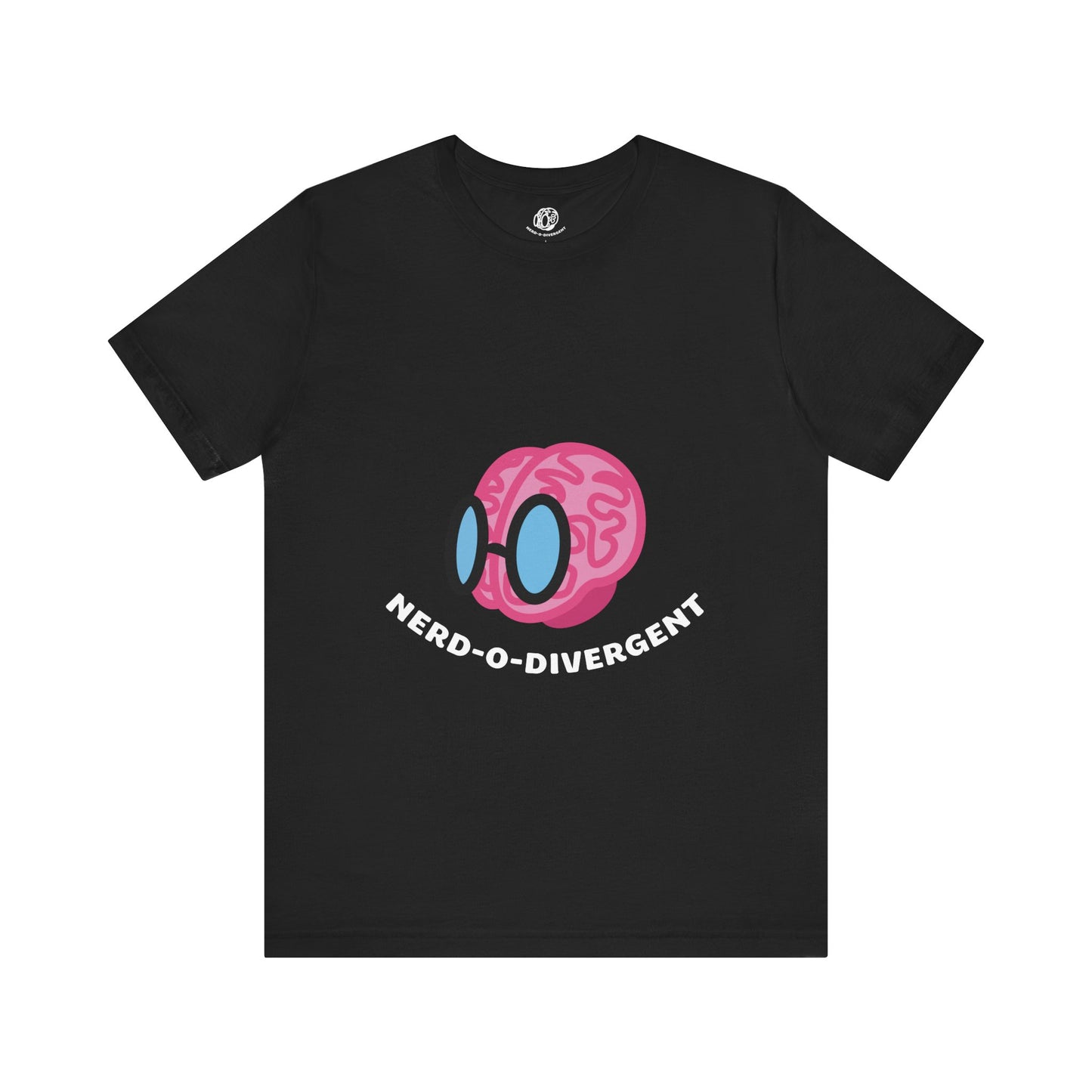 "Nerd-o-Divergent Main Logo" Unisex Jersey Short Sleeve Tee