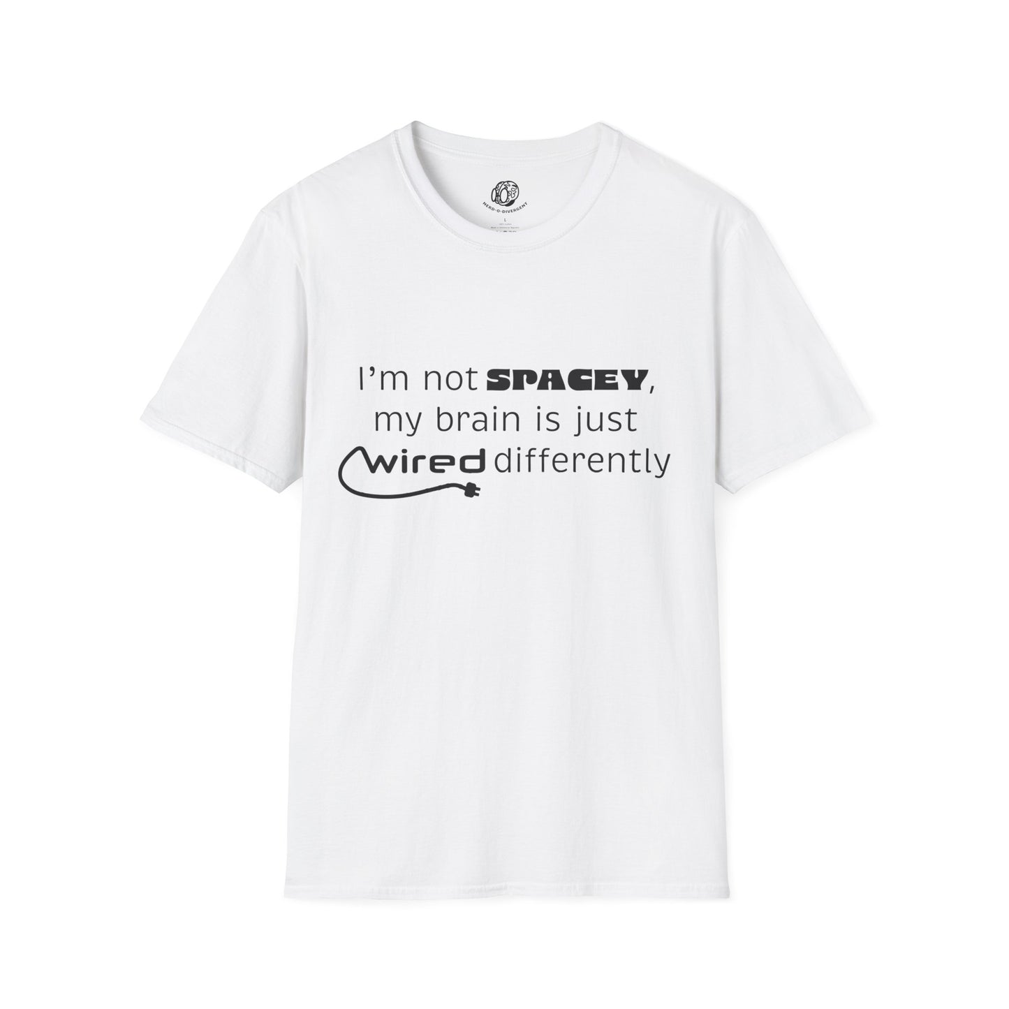 "Wired Differently" Unisex Softstyle T-Shirt
