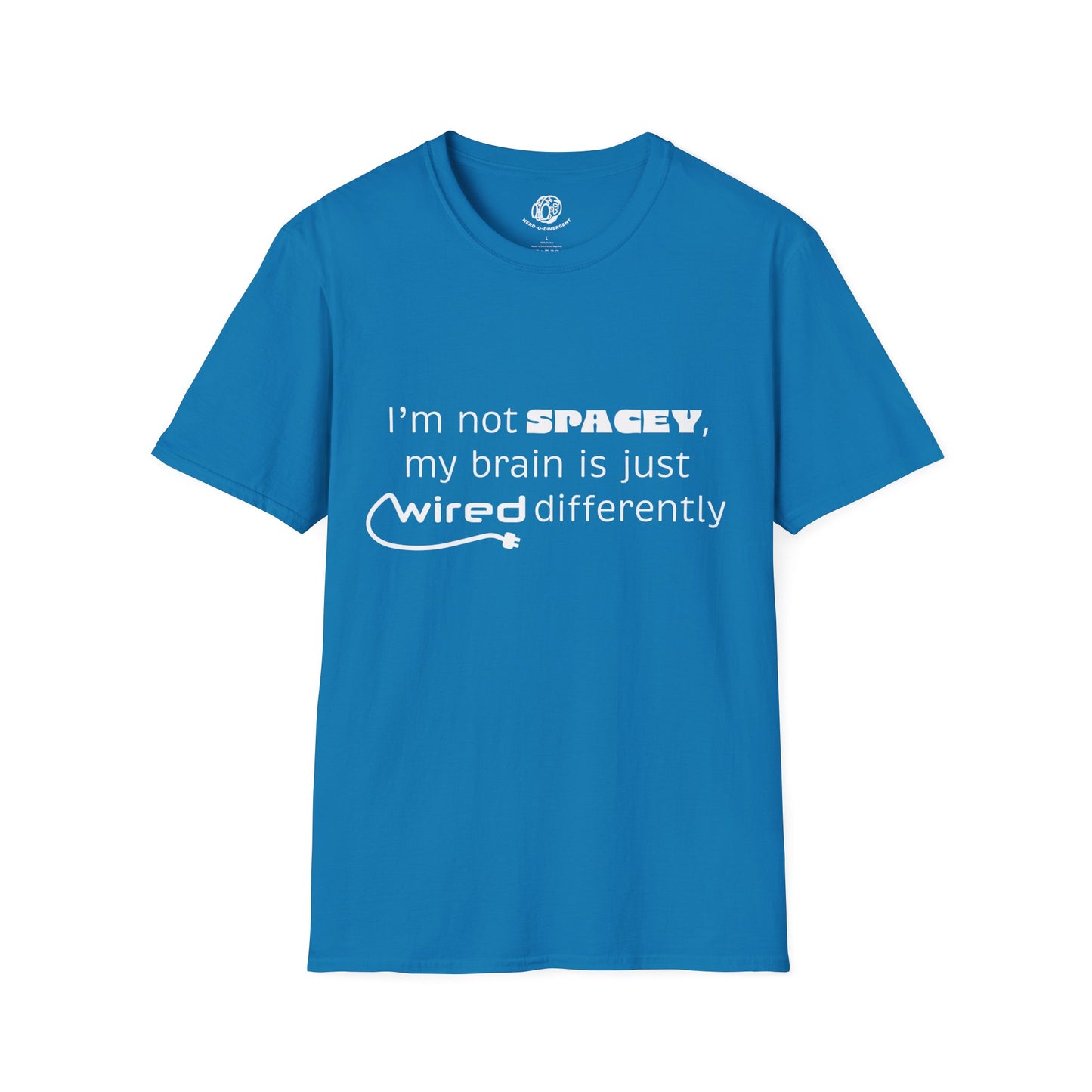 "Wired Differently" Unisex Softstyle T-Shirt