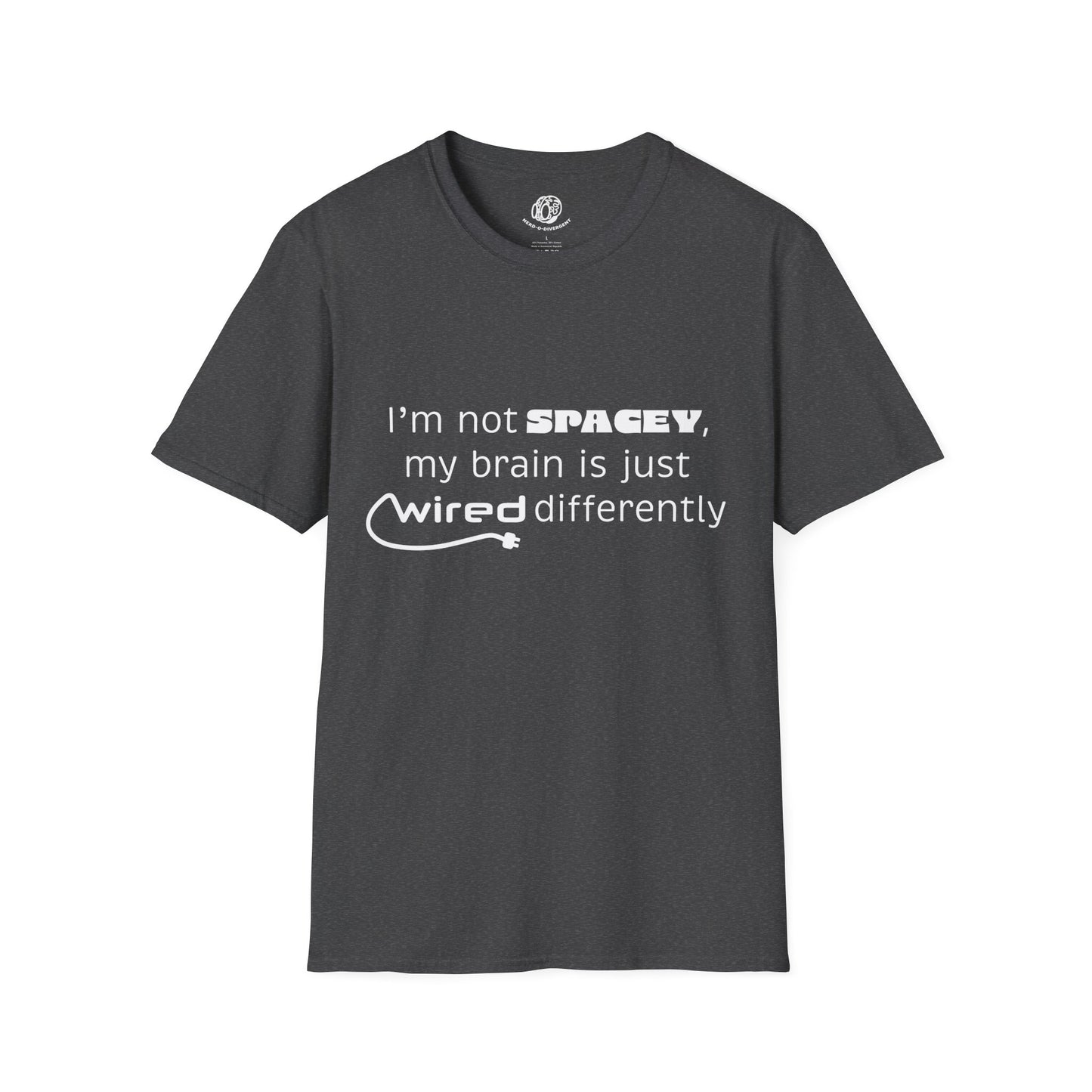 "Wired Differently" Unisex Softstyle T-Shirt