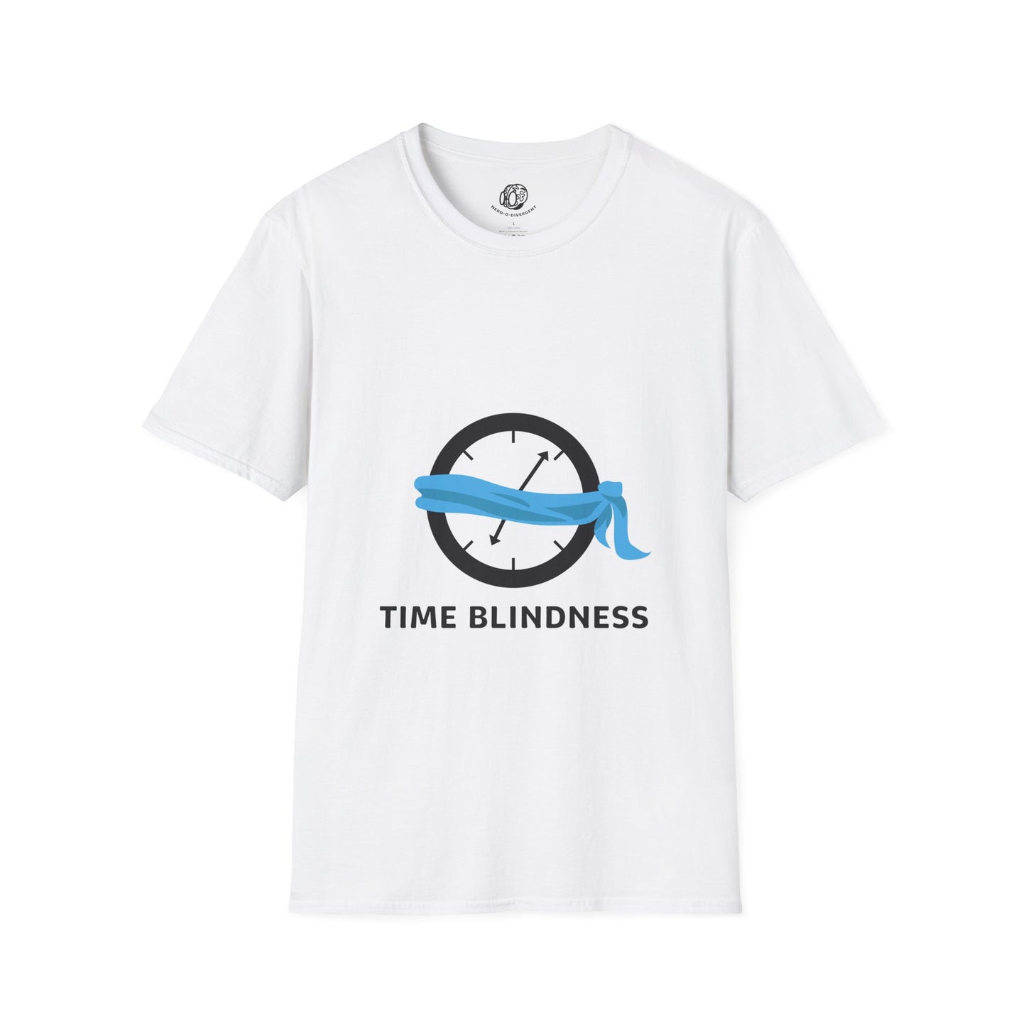 "Time Blindness" Unisex Softstyle T-Shirt