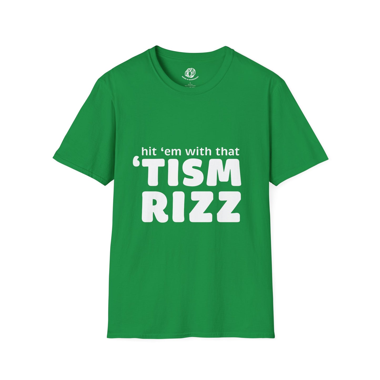 "Hit 'em With That 'tism Rizz" Unisex Softstyle T-Shirt