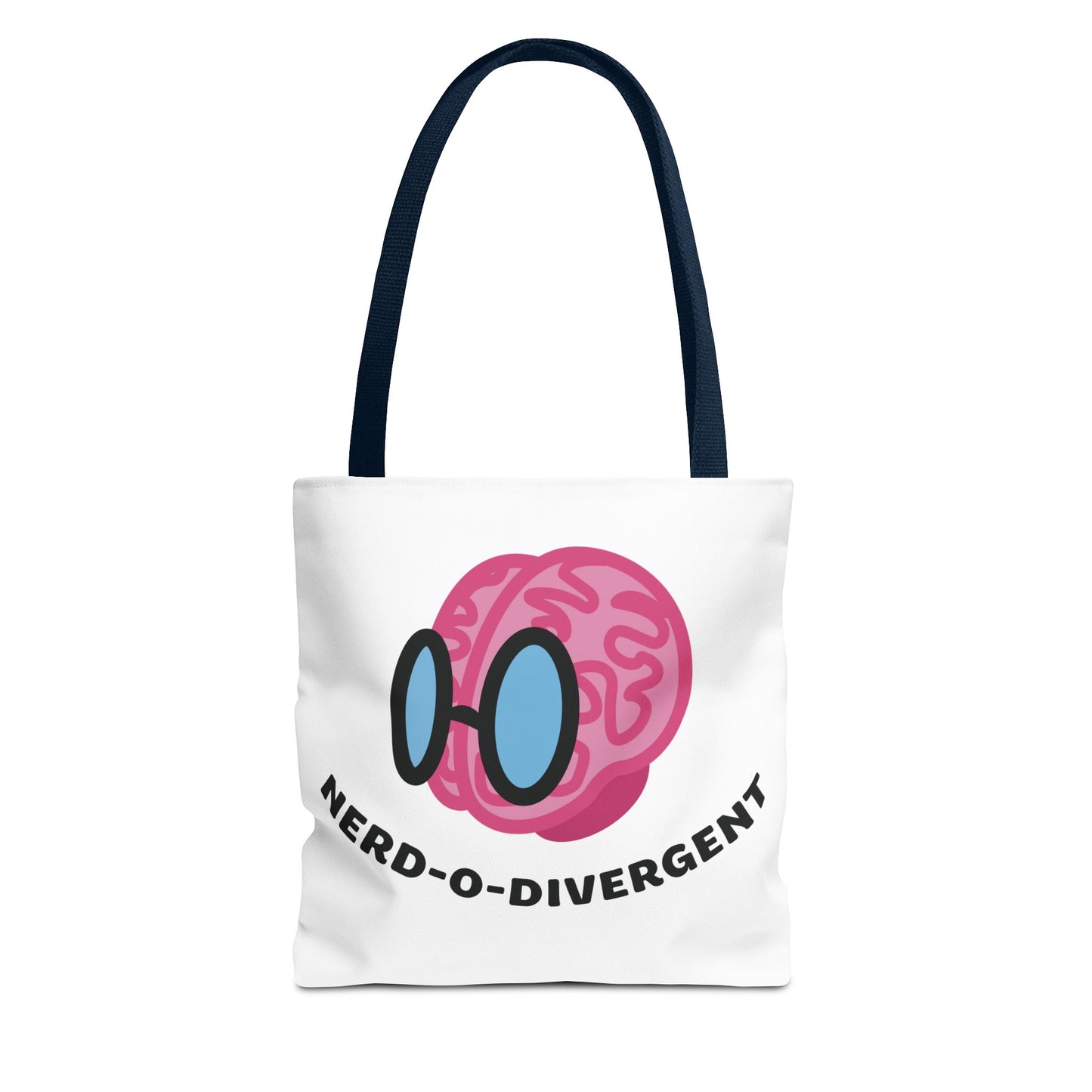 "Nerd-o-Divergent Main Logo" Tote Bag (AOP)