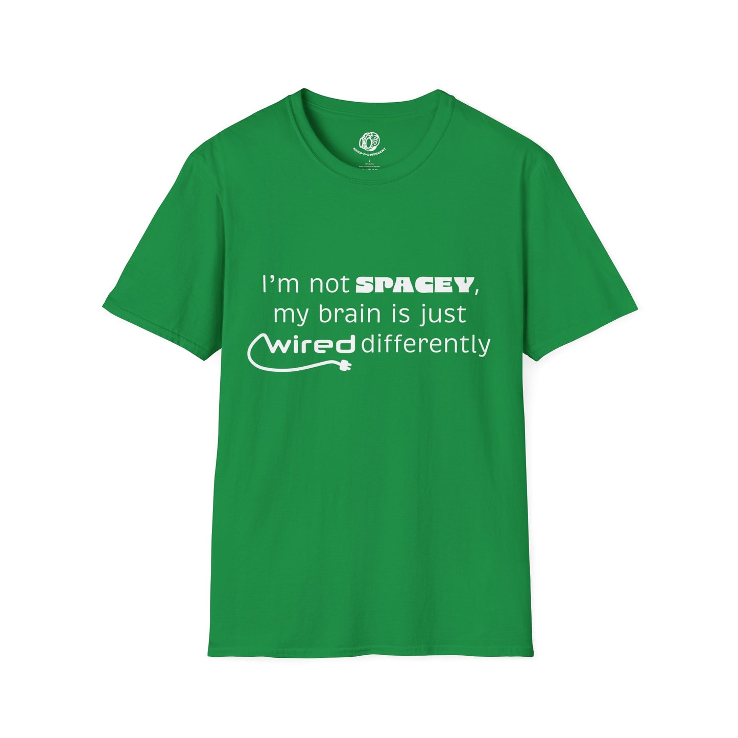 "Wired Differently" Unisex Softstyle T-Shirt