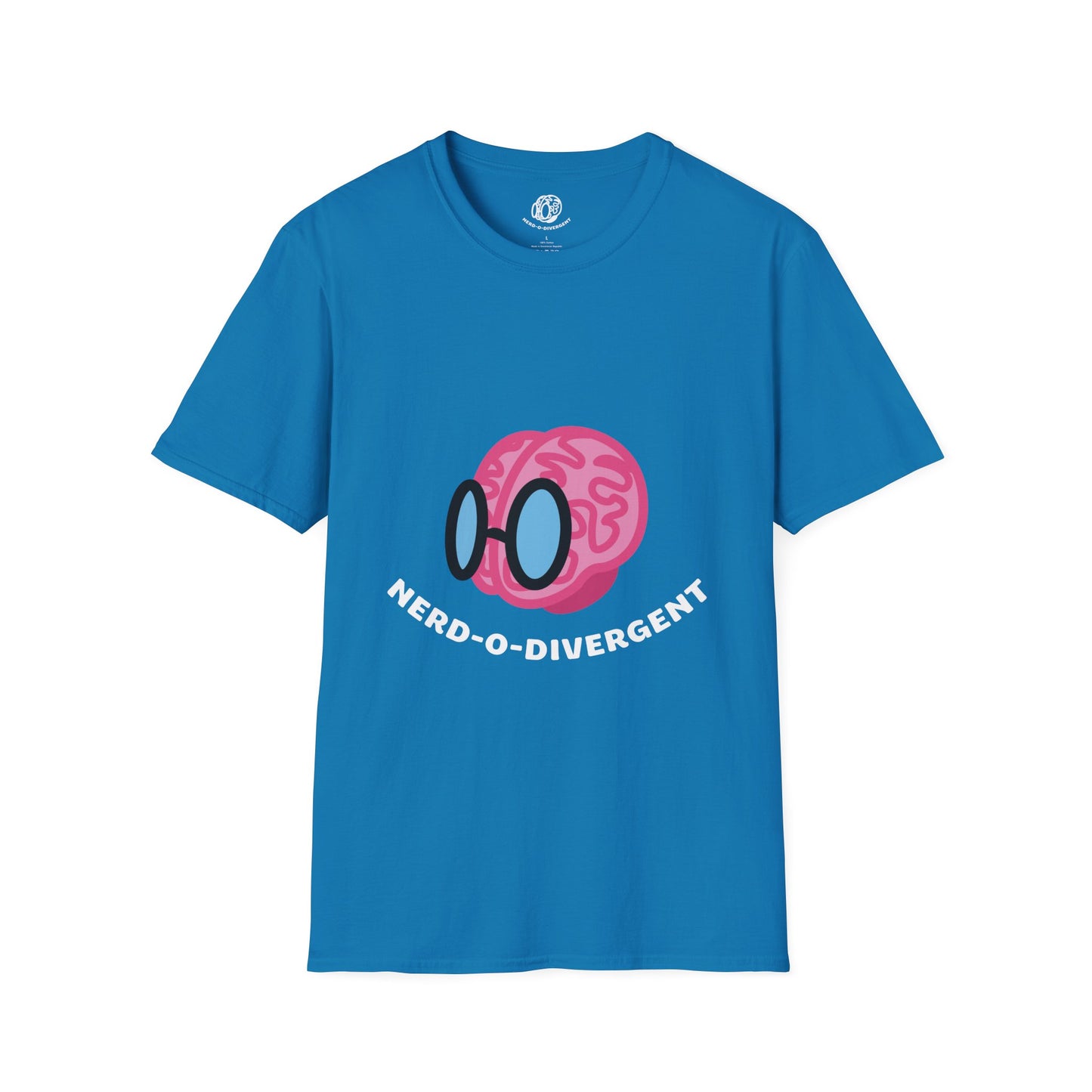 "Nerd-o-Divergent Main Logo" Unisex Softstyle T-Shirt