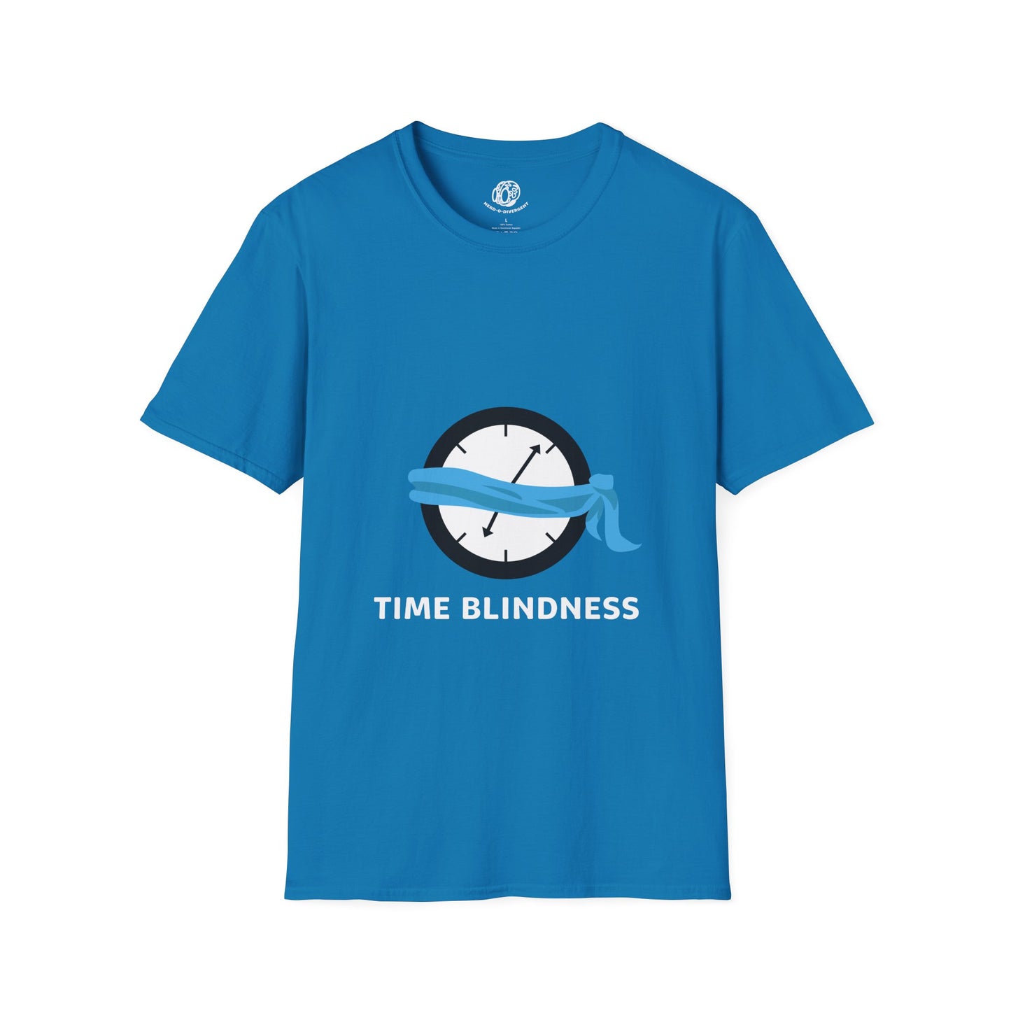 "Time Blindness" Unisex Softstyle T-Shirt