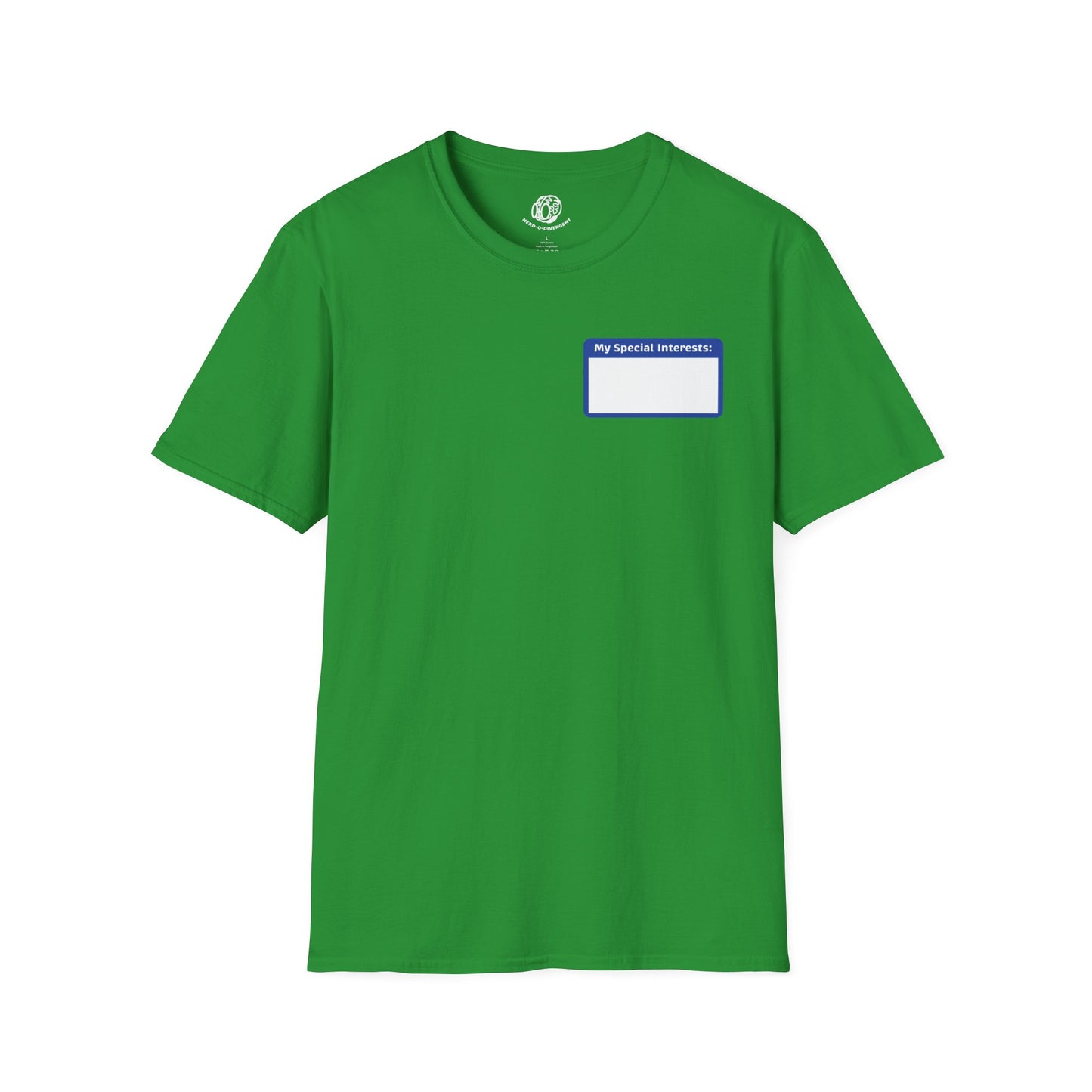 "My Special Interests" Unisex Softstyle T-Shirt