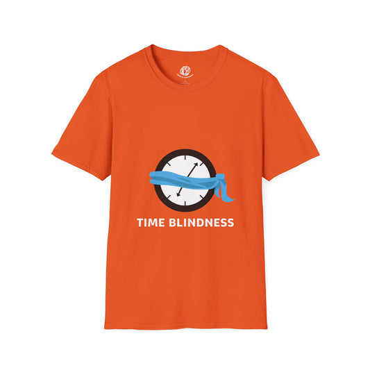 "Time Blindness" Unisex Softstyle T-Shirt