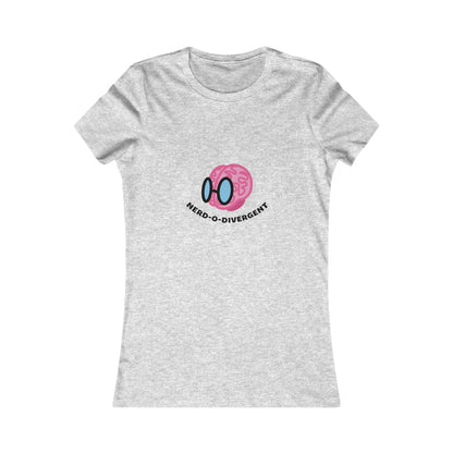"Nerd-o-Divergent Main Logo" Women's Favorite Tee
