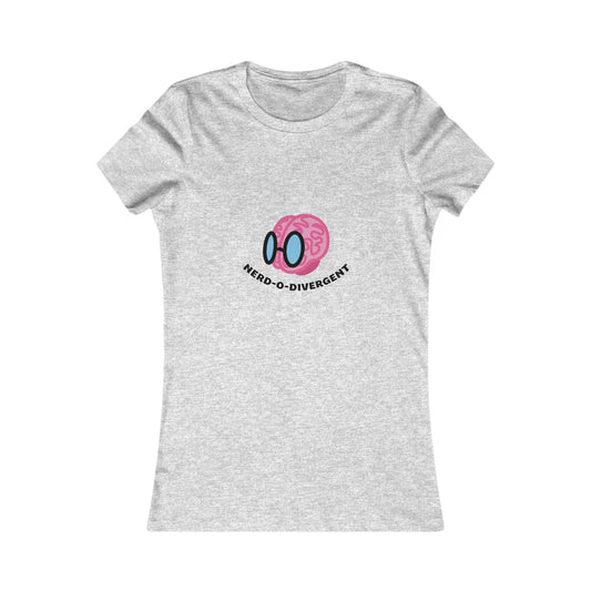 "Nerd-o-Divergent Main Logo" Women's Favorite Tee