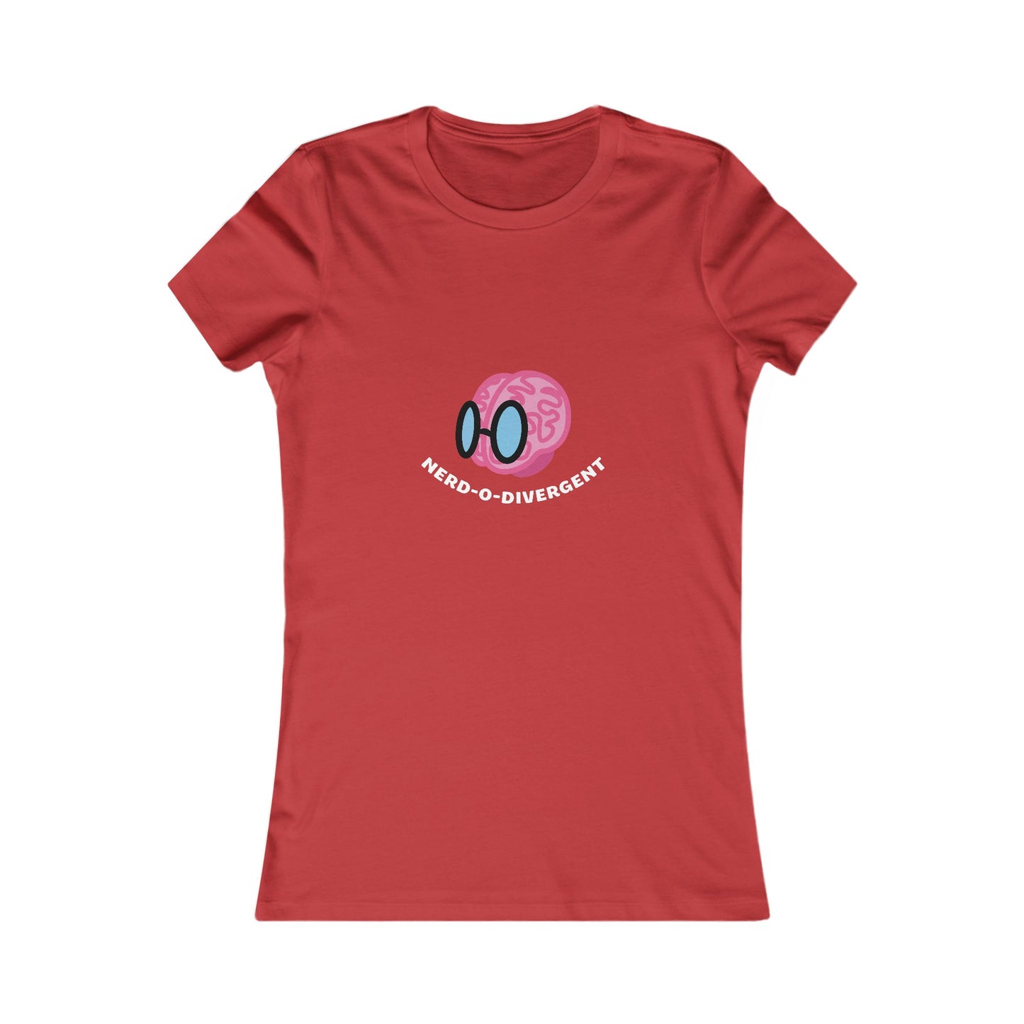 "Nerd-o-Divergent Main Logo" Women's Favorite Tee