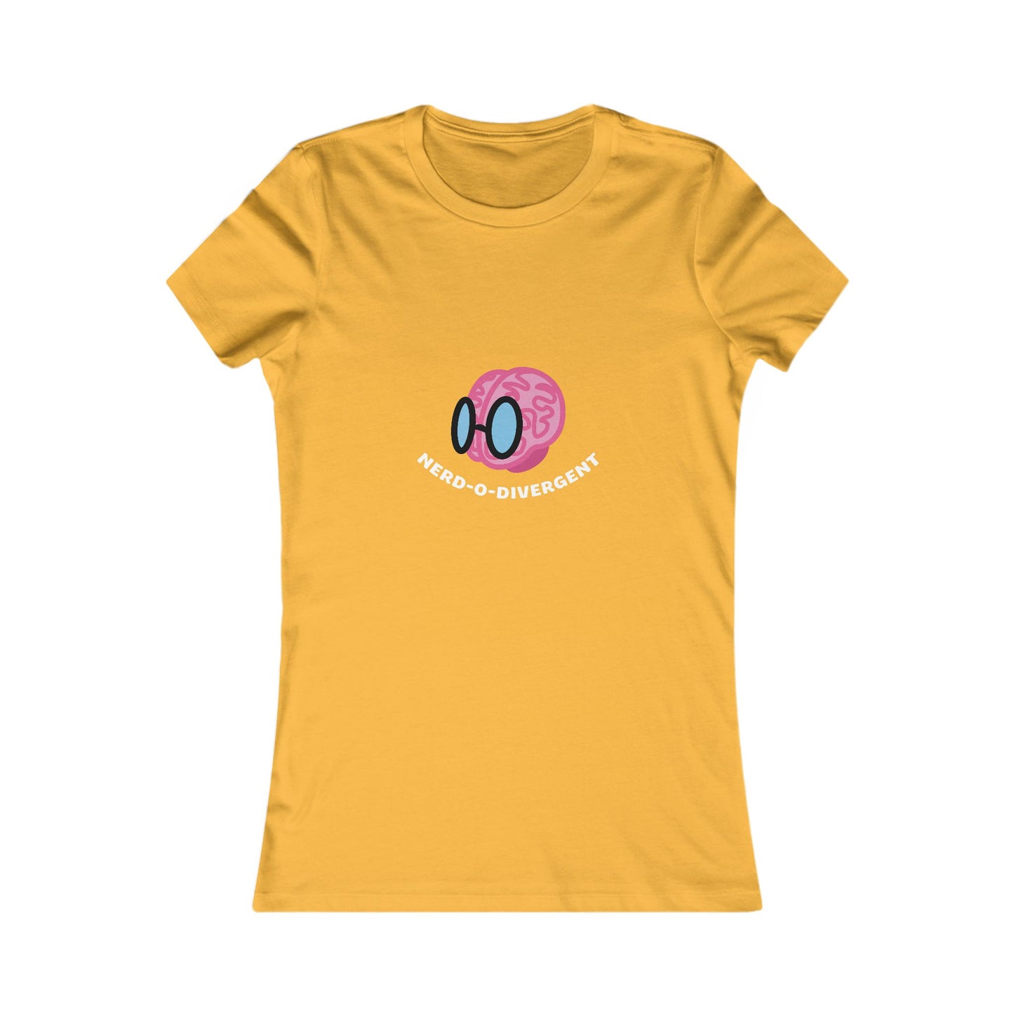"Nerd-o-Divergent Main Logo" Women's Favorite Tee