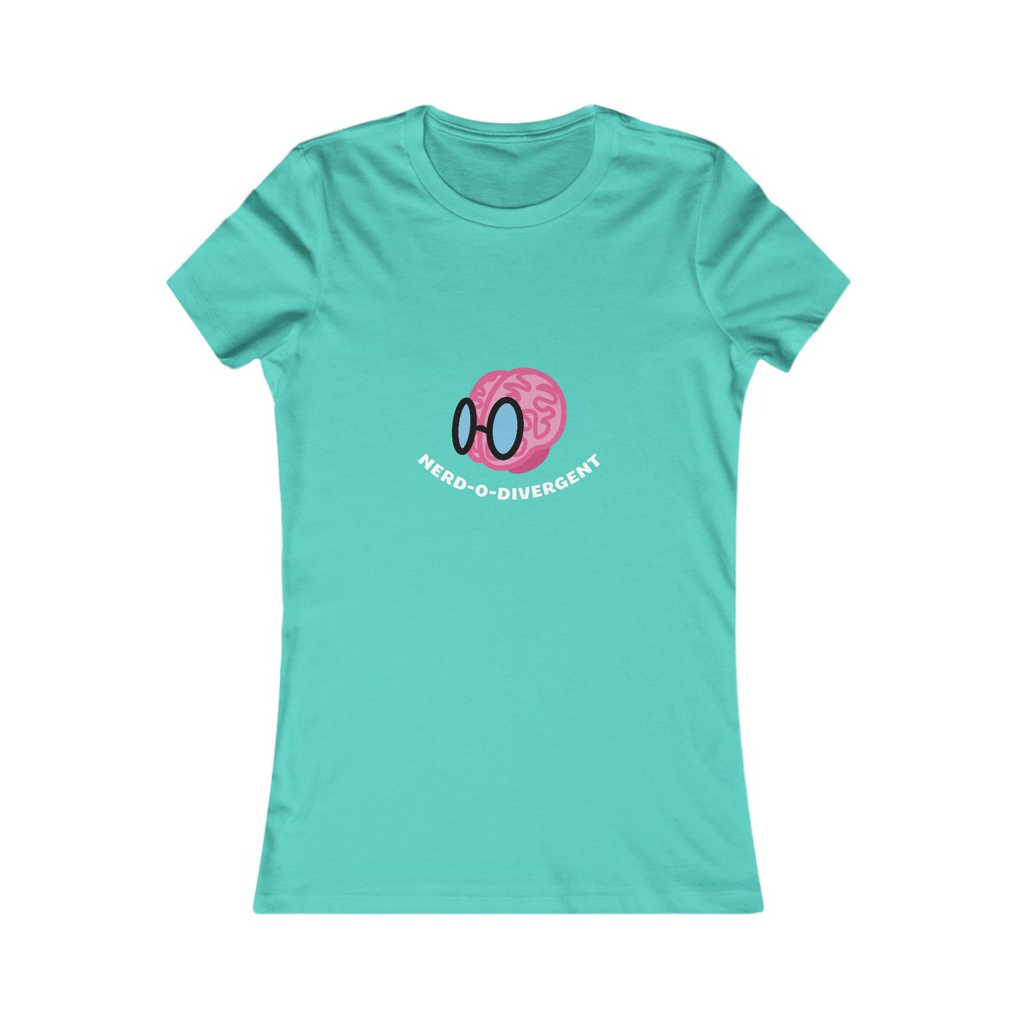 "Nerd-o-Divergent Main Logo" Women's Favorite Tee