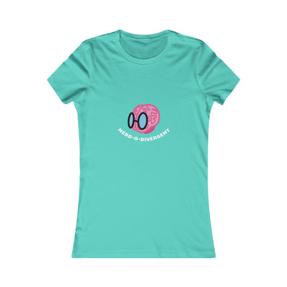 "Nerd-o-Divergent Main Logo" Women's Favorite Tee