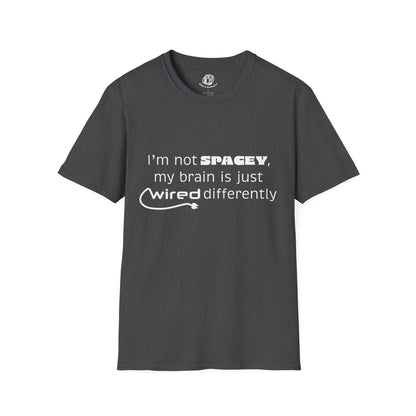 "Wired Differently" Unisex Softstyle T-Shirt