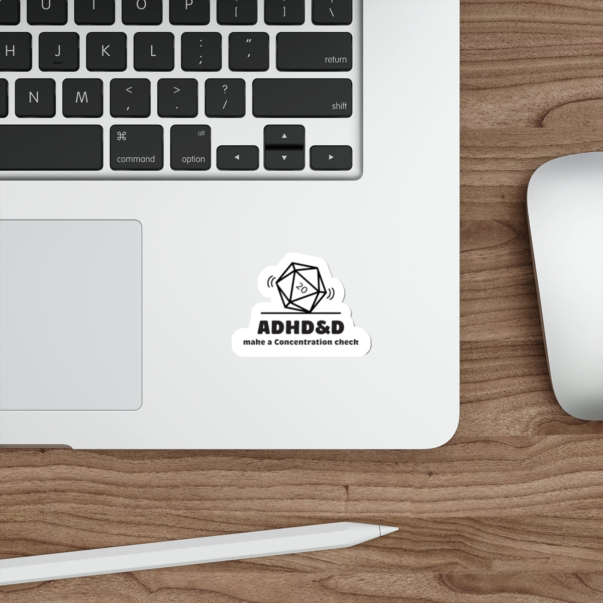 "ADHD&D" Die-Cut Stickers