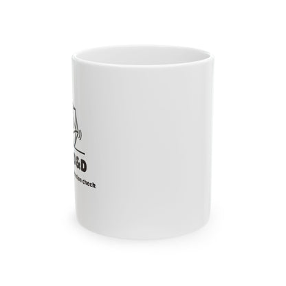 "ADHD&D" Ceramic Mug, 11oz