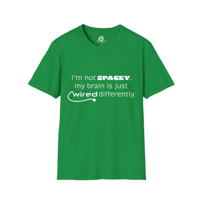 "Wired Differently" Unisex Softstyle T-Shirt